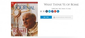 CHRISTIAN RESEARCH INSTITUTE: Misleadingly ‘soft’ on Roman Catholicism 